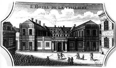 Hotel de la Vrilliere, Paryż autorstwa French School