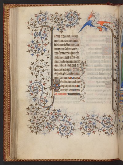 Godziny Dziewicy, Księga godzin, dodaj MS 32454 f.37v, Francja autorstwa French School