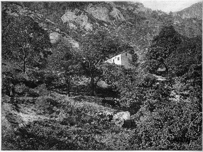 Dom bandytów w Pentica na Korsyce. autorstwa French School
