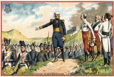 Obrona Huningue w 1815 r. autorstwa French School
