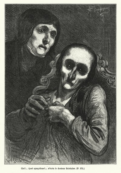 Ilustracja do Le Juif Errant (grafika) autorstwa French School