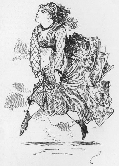 Ilustracja do Powieść realistyczna „Assommoir” Emile Zola (grafika) autorstwa French School