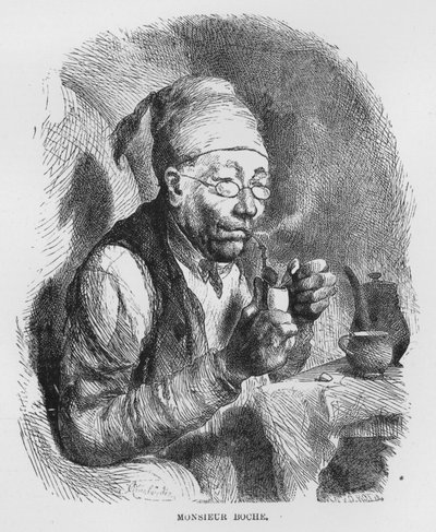 Ilustracja do powieści „Assommoir” autorstwa Emile