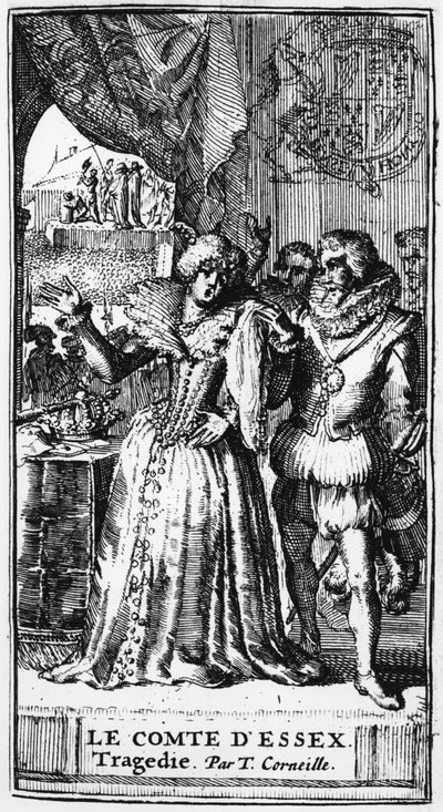 Ilustracja z Le Comte dEssex autorstwa Thomasa Corneille