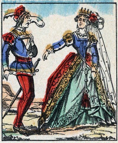 Ilustracja do bajki „Przygody Wielkiej Flandrii”” Drzeworyt z Imaging Pellerin - Epinal, sd. Koniec XIX wieku. autorstwa French School
