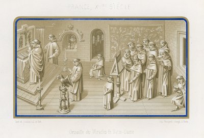 Obraz w grisaille z Cudów Matki Bożej autorstwa French School