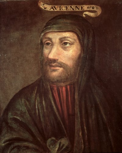 Wyimaginowany portret Awicenny (Ibn Sina) (ok. 992-1037) autorstwa French School