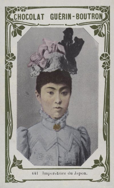 Cesarzowa Japonii (kolorowe zdjęcie) autorstwa French School