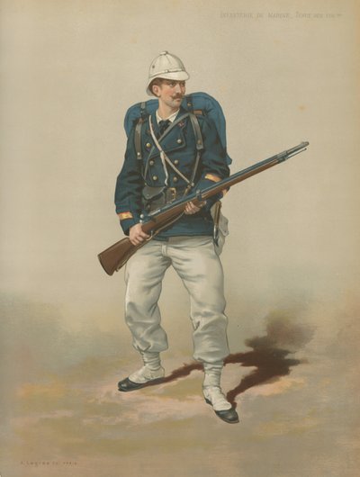 Marines, sukienka Colies autorstwa French School
