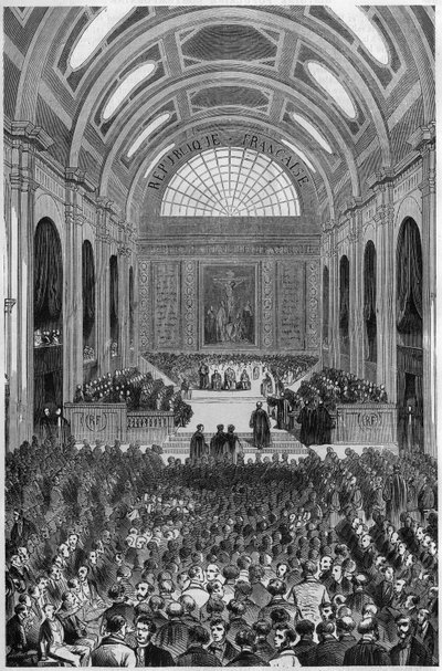 Institution de la Magistrature: zaprzysiężony 3 listopada 1849 w Paryżu. autorstwa French School