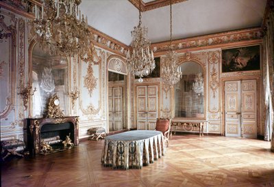 Wnętrze Izby Rady 1701-55 autorstwa French School