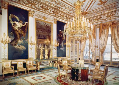Wnętrze Salon des Quatre Saisons autorstwa French School