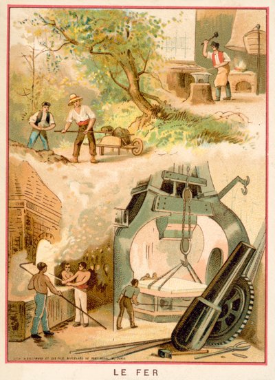 Żelazo (chromolit) autorstwa French School