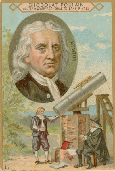 Izaak Newton autorstwa French School