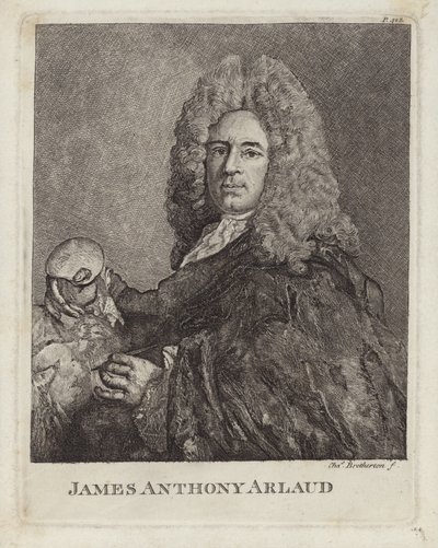 James Anthony Arlaud, szwajcarski artysta z Genewy. Grawerowane przez Charlesa Brethertona autorstwa French School