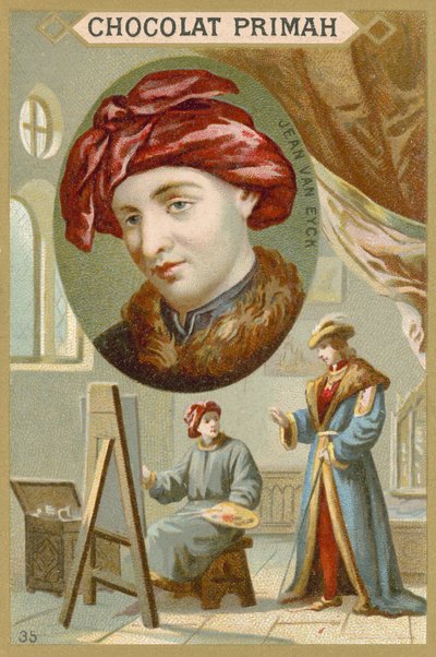 Jan van Eyck, malarz flamandzki autorstwa French School