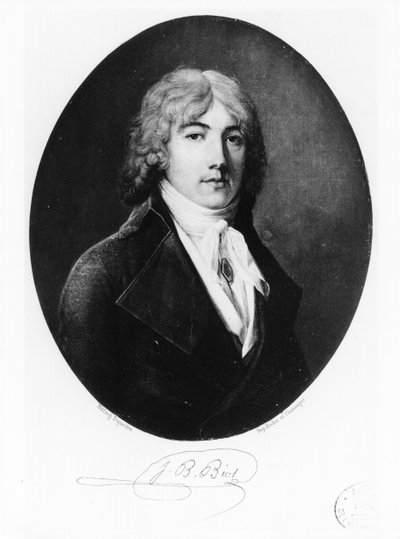 Jean-Baptiste Biot (1774-1862) początek XIX wieku autorstwa French School