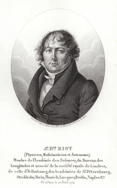 Jean-Baptiste Biot autorstwa French School