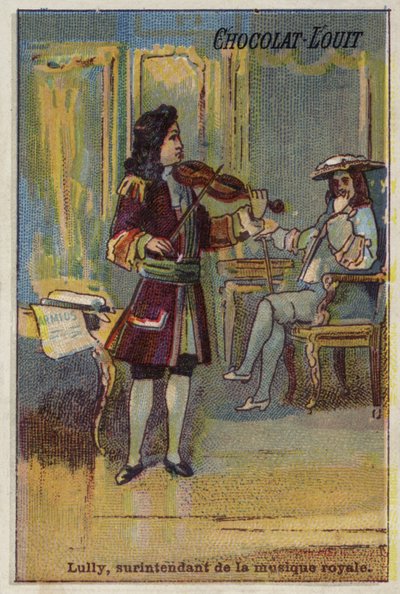 Jean-Baptiste Lully, nadinspektor Royal Music autorstwa French School