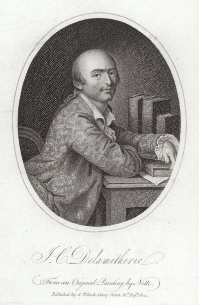 Jean-Claude Delametherie autorstwa French School