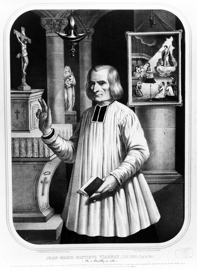 Jean-Marie-Baptiste Vianney autorstwa French School