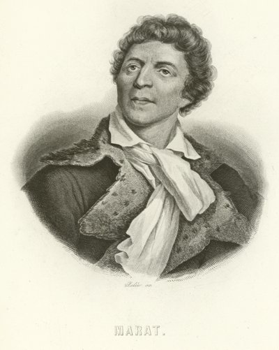 Jean-Paul Marat autorstwa French School