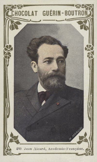 Jean Aicard, Academie-Francaise (kolorowe zdjęcie) autorstwa French School