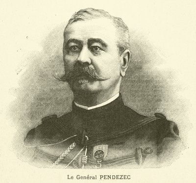 Jean Pendezec, generał francuski (rycina) autorstwa French School