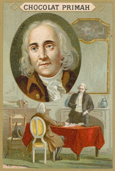 Jeremy Bentham, angielski filozof autorstwa French School