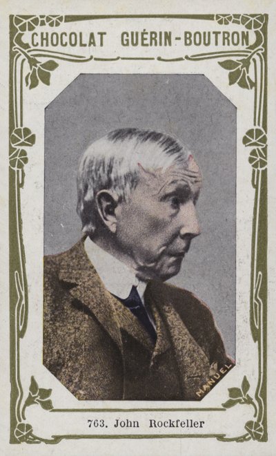 John Rockefeller (kolorowe zdjęcie) autorstwa French School