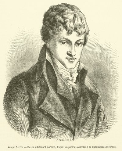 Joseph Acerbi (grafika) autorstwa French School