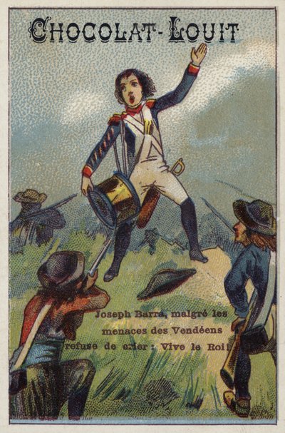 Joseph Bara, dziecko-żołnierz z rewolucji francuskiej autorstwa French School