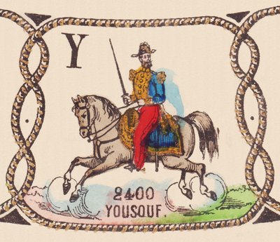 Joseph Vantini (1808-1866), francuski generał o nazwisku Yousouf, około 1860 r. (druk) autorstwa French School