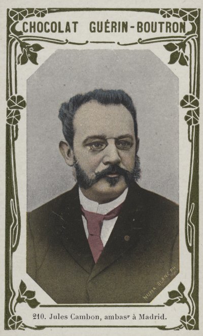 Jules Cambon, ambasador w Madrycie (kolorowe zdjęcie) autorstwa French School