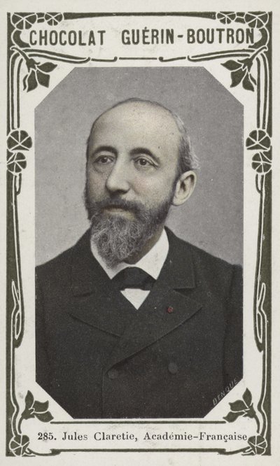 Jules Claretie, Academie-Francaise (kolorowe zdjęcie) autorstwa French School
