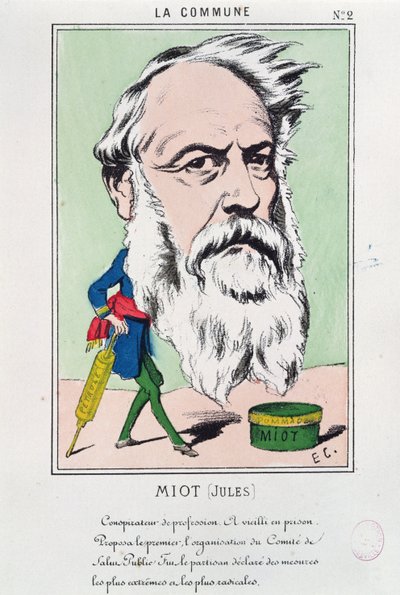 Jules Miot, 1871 autorstwa French School