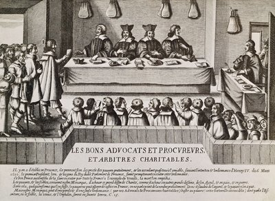 Sprawiedliwość za panowania Henryka IV autorstwa French School