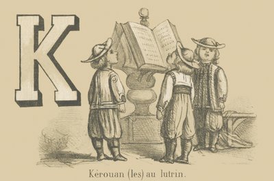 K: Kerouan (les) na mównicy autorstwa French School