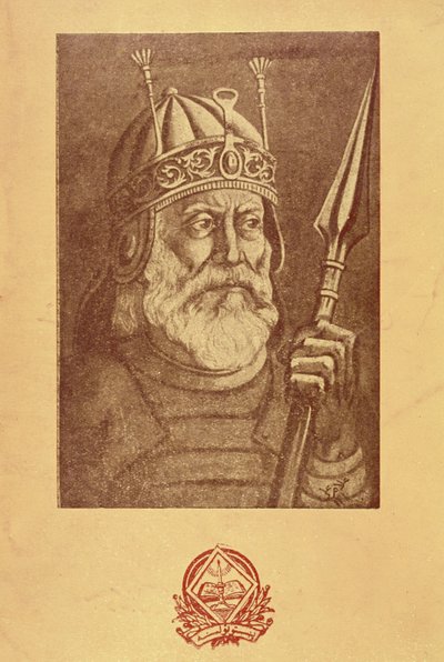 Chushal Khan Khatak autorstwa French School