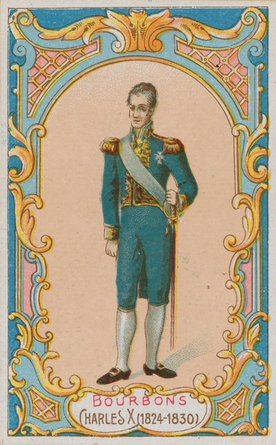 Król Karol X z Francji autorstwa French School