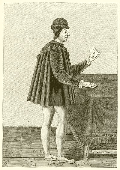 King Louis XI autorstwa French School