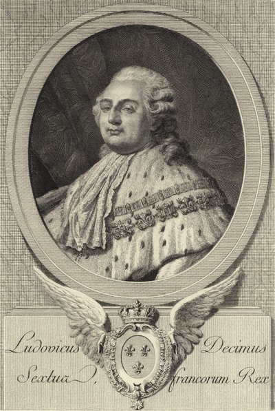 Król Francji Ludwik XVI autorstwa French School