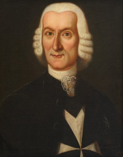 Rycerz św. Jana, ok. 1730 autorstwa French School