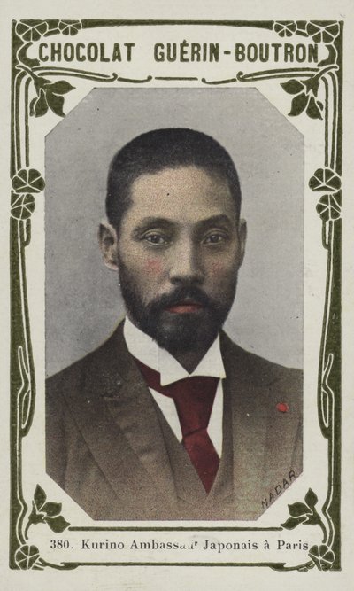 Kurino, Ambasador Japonii w Paryżu (kolorowe zdjęcie) autorstwa French School