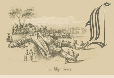 L: Lilliputowie autorstwa French School