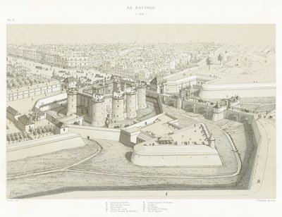 Bastylia, 1650 autorstwa French School