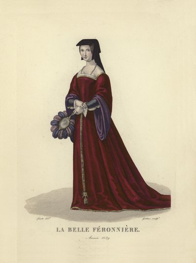La Belle Feronniere autorstwa French School