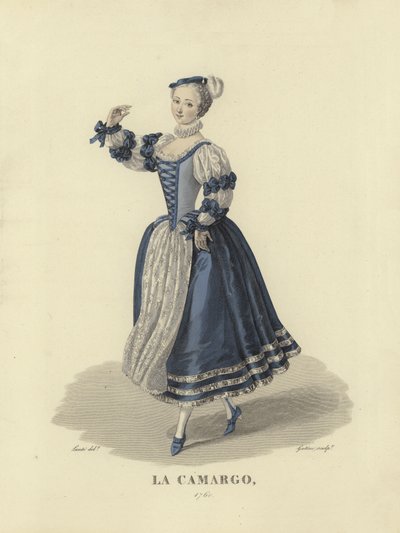 Camargo, 1760 autorstwa French School