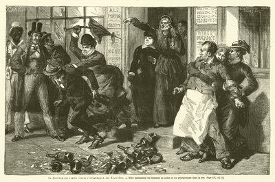 Krucjata Kobiet Przeciwko Nieumiarkowania w Stanach Zjednoczonych (grafika) autorstwa French School