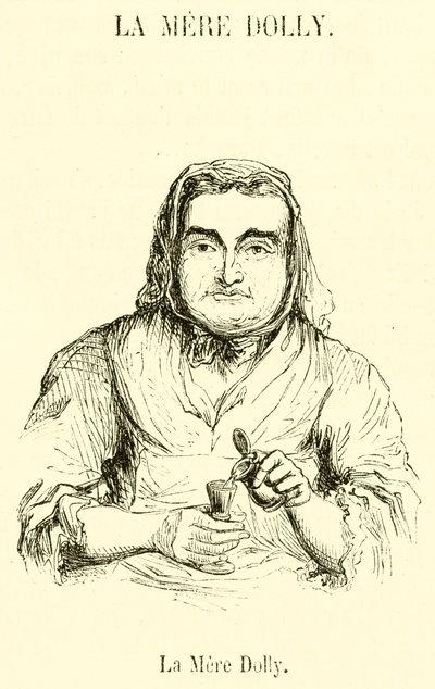 La Mere Dolly (grawerowanie) autorstwa French School